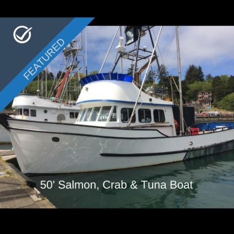 Salmon Boat, Troller, Tuna Boat, Crab Boat